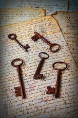 Five Keys On Old Letters