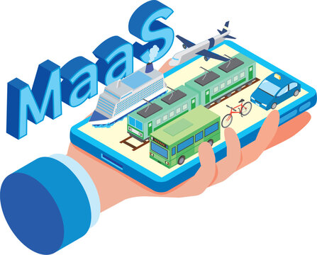 MaaSのイメージイラスト