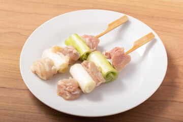 やきとり　ねぎま串　(国産)