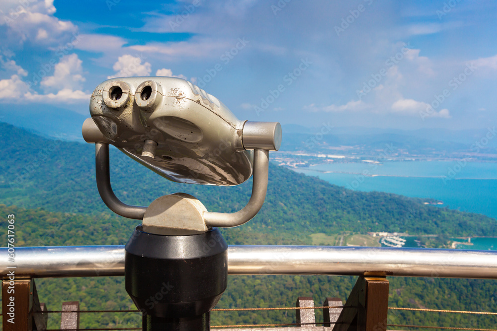 Wall mural panoramic view of langkawi