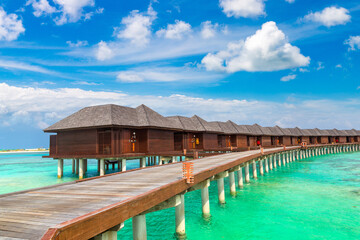 Water Villas (Bungalows) in the Maldives