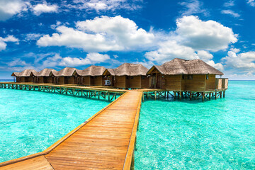 Water Villas (Bungalows) in the Maldives