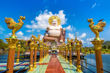 Giant happy buddha Samui