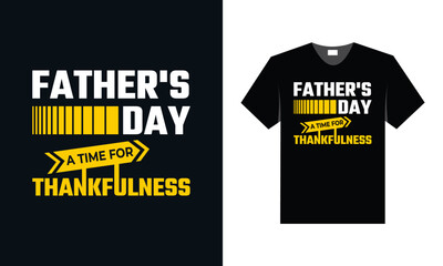 best typography t shirt design for father's day special