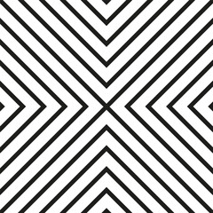 Seamless pattern with regular, diagonal lines forming an X shape. Vector illustration.