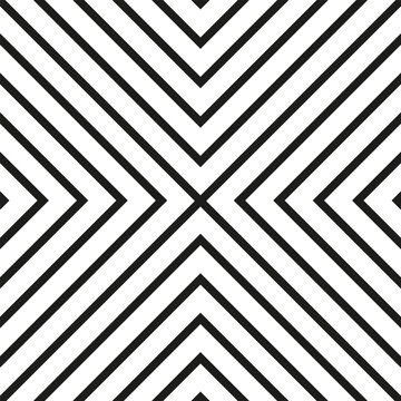 Seamless pattern with regular, diagonal lines forming an X shape. Vector illustration.