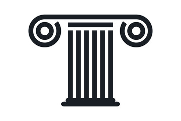 Law legal logo design vector	
