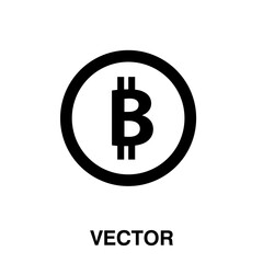Baht icon,vector illustration. baht icon illustration isolated on White background, baht icon.eps