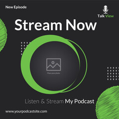 Podcast Social Cover Design 