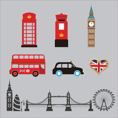 London・ロンドンの街並み