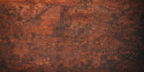 corrosion of old metal background. rust texture on iron plate - obrazy, fototapety, plakaty