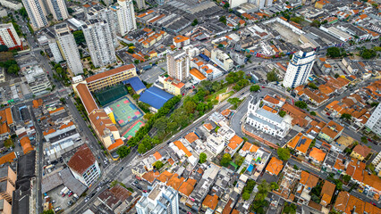 Bairro Paulista Cambuci Cidade São Paulo Urbano Igreja Escola Largo Ruas Avenidas Metrópole...