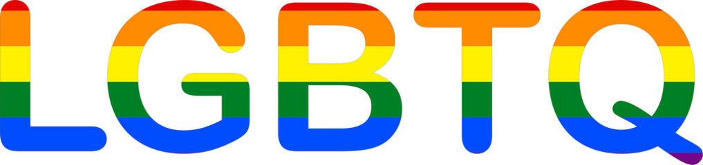 LQBTQ word icon PNG 2023052947