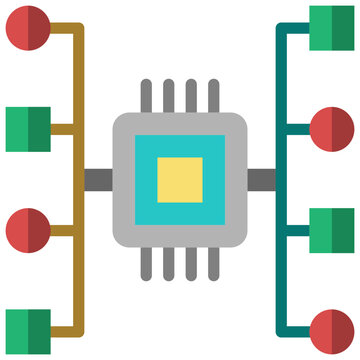 algorithm flat icon