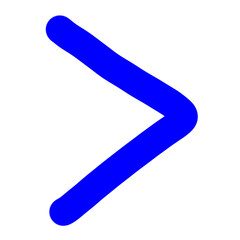 Greater than mathematics symbols set