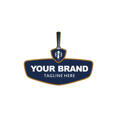 tap beer badge logo design