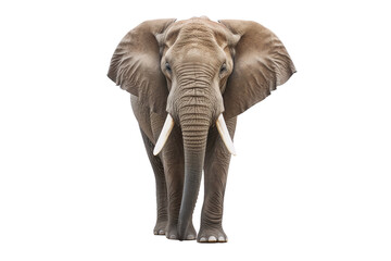 Fototapeta premium elephant isolated on white