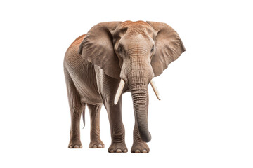 Obraz premium elephant isolated on white