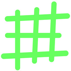 Obraz premium Abstract Grid Shape