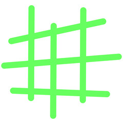 Obraz premium Abstract Grid Shape