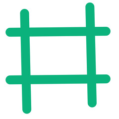 Obraz premium Abstract Grid Shape