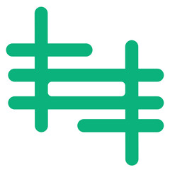 Fototapeta premium Abstract Grid Shape