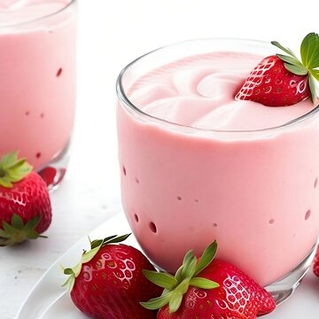 Strawberry Bliss: Irresistible Smoothie Delight to Satisfy Your Cravings!