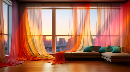 an emotional curtain