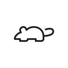 Mouse icon vector design trendy