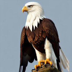 Obraz premium american bald eagle