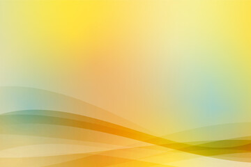 グラデーションが綺麗な曲線で構成された背景イラスト素材