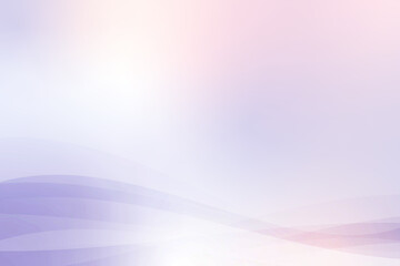 グラデーションが綺麗な曲線で構成された背景イラスト素材