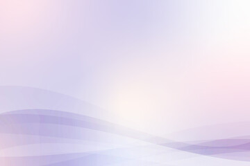 グラデーションが綺麗な曲線で構成された背景イラスト素材