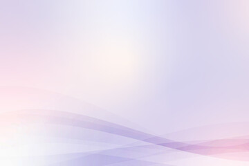 グラデーションが綺麗な曲線で構成された背景イラスト素材