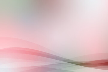 グラデーションが綺麗な曲線で構成された背景イラスト素材