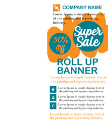 BUSINESS ROLL-UP BANNER
File Included :
1.	EPS File.
2.	JPEG.
Color Mode: CMYK
Dimension: 36in X 72in, Bleed: 0.25in