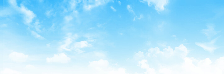 Cloudy blue sky abstract background. White clouds on blue sky