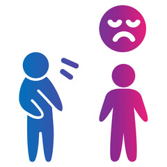 blame gradient style icon