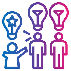 bully gradient style icon