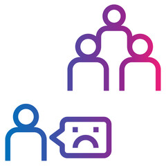 bully gradient style icon