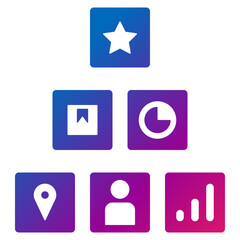 factor gradient style icon