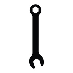 ring wrench icon vector
