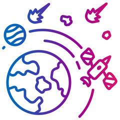 gravity gradient style icon