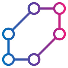 star gradient style icon