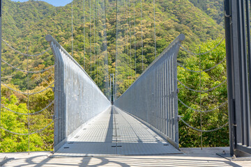 綾の照葉大吊橋の風景