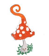 set of different wild mushrooms and toadstools vector illustration in flat cartoon style. mushroom,common fungal mushroom,hand painted cartoon mushroom,amanita muscaria,anime png,mushrooms,vines,