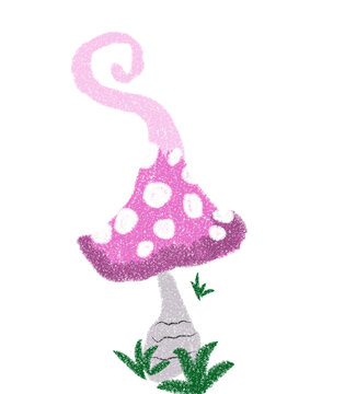 set of different wild mushrooms and toadstools vector illustration in flat cartoon style. mushroom,common fungal mushroom,hand painted cartoon mushroom,amanita muscaria,anime png,mushrooms,vines,