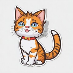 Cat sticker 