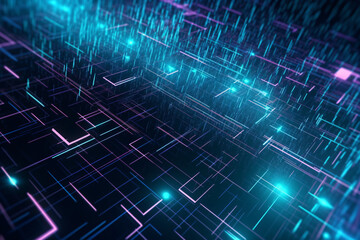 cyberspace data network technology abstract background for wallpaper, backdrop
