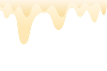 melted brown color abstract background with copy space transparent background.